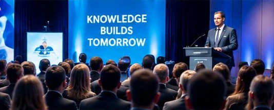Conference illustration from the supplied design